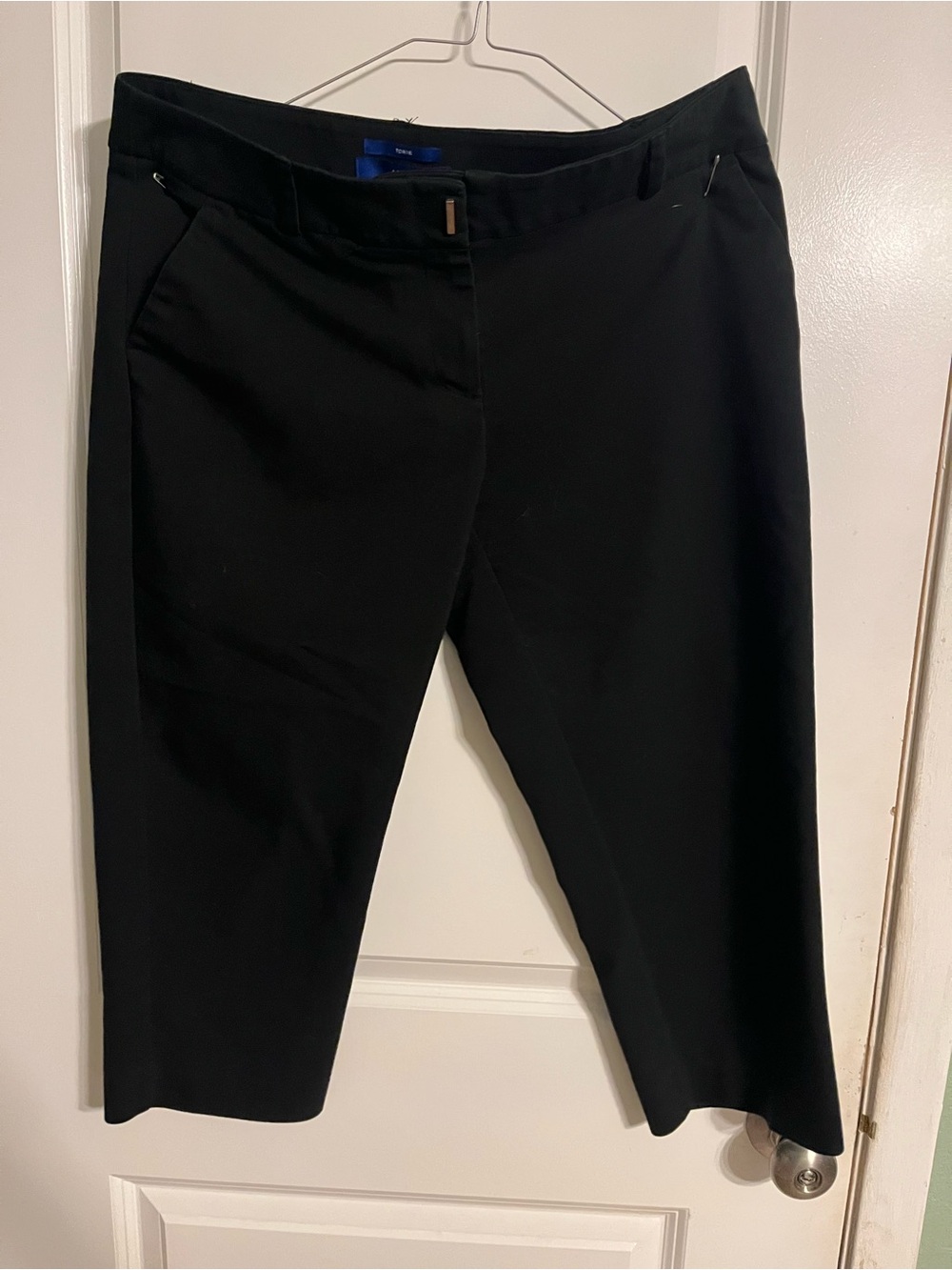 Apt. 9 Black Cropped Dress Capris